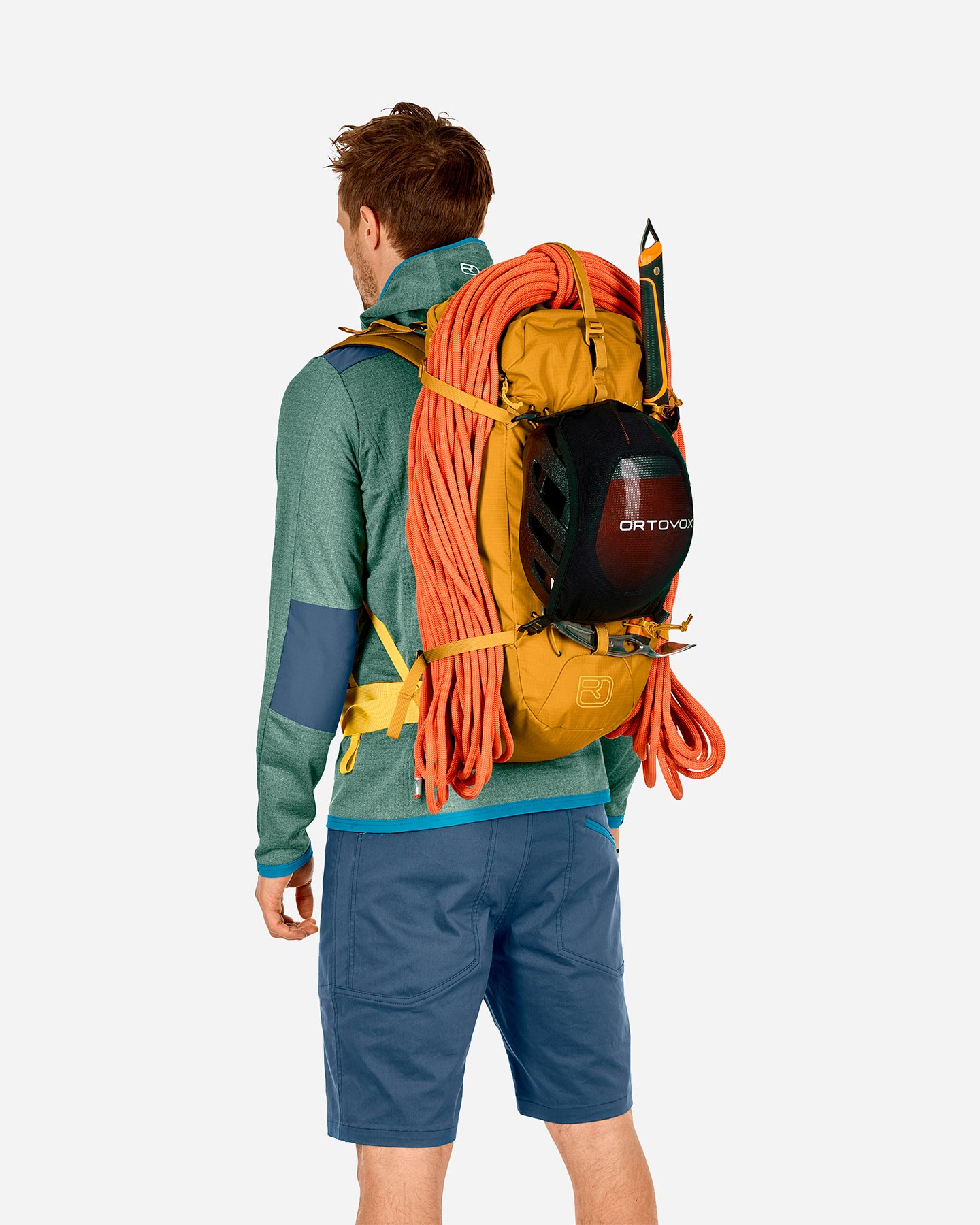 Zaino alpinismo ORTOVOX PEAK LIGHT 32 - S4077706-YELLOW COR - 3 | Cisalfa Sport